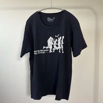 White Mountaineering 티셔츠 사이즈 2 네이비