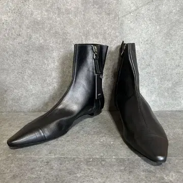 미사용 새상품 ZARA 숏부츠 블랙 24.5