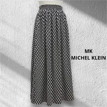 MK MICHEL KLEIN 엠케이 미쉘클랑 롱 플레어 스커트