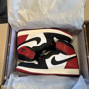 검정 JORDAN 1 HIGH OG BlackToe 27cm