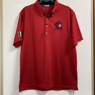 FILA 빨간색 피케 셔츠 3L