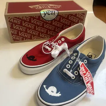 VANS yeti out 에라 스니커즈 레드/블루