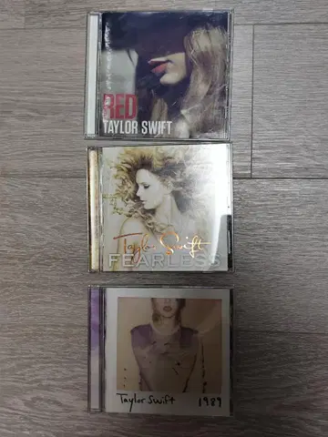 Taylor Swift 앨범 3장 세트
