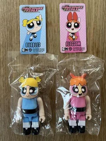 BE@RBRICK 베어브릭 시리즈50 파워퍼프걸 표면 & 뒷면