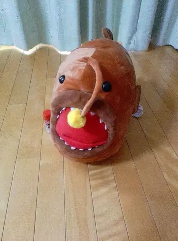 초롱 아귀 봉제 인형