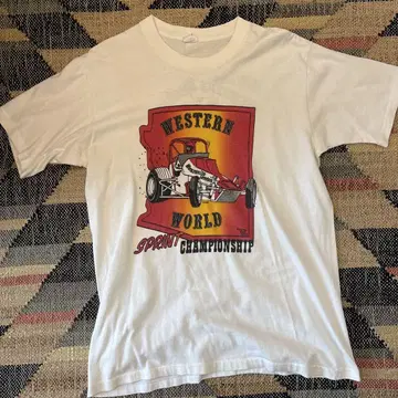 빈티지 티셔츠 레이싱 70s