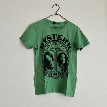 HYSTERIC GLAMOUR 반팔 티셔츠 그린