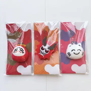 대요괴 달마이즈갓 아리사카 nqrse 나루세 봉제 인형 키링