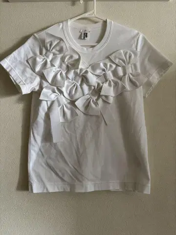 noir kei ninomiya 리본 티셔츠