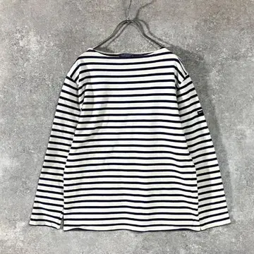 SAINT JAMES L ATELIER 티셔츠 보더 보트넥