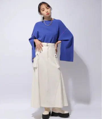 HARE 카고 플레어 스커트
