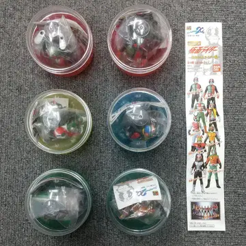 가면라이더 HG 시리즈 20주년 [BANDAI: 가샤폰] 6종 세트