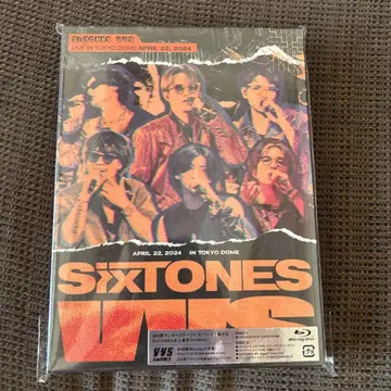 새상품급 SixTONES VVS 초회판 Blu-ray 2매 세트