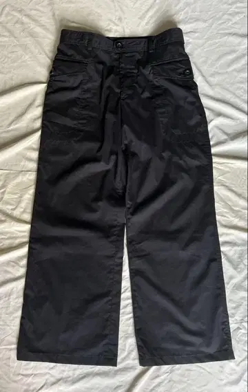 00s Emporio Armani 와이드 카고 테크 팬츠
