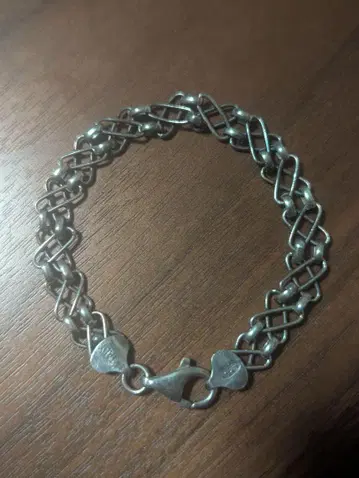 빈티지 실버 925 카니칸 팔찌 약 20cm 이탈리아제