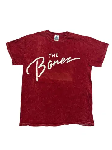 THE Bonez 밴드 티셔츠 빨간색