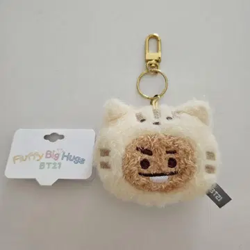 BT21 SHOOKY 페이스 마스코트 참 (고양이)