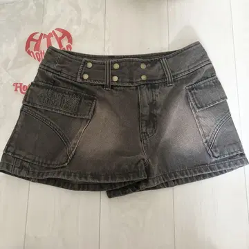 HTH 데님 숏팬츠 브라운 S 사이즈