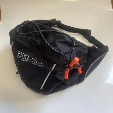 OMM WAIST POUCH 3 블랙 웨스트 파우치