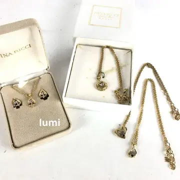 NINA RICCI 니나리치 액세서리 목걸이 귀걸이 참