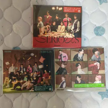 SnowMan SERIOUS 특전 모두 미개봉 미사용