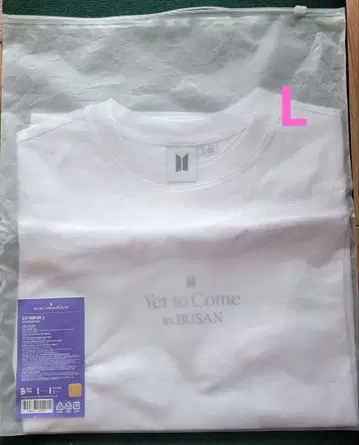 BTS Yet To Come in BUSAN 부산 콘 T셔츠 L 사이즈