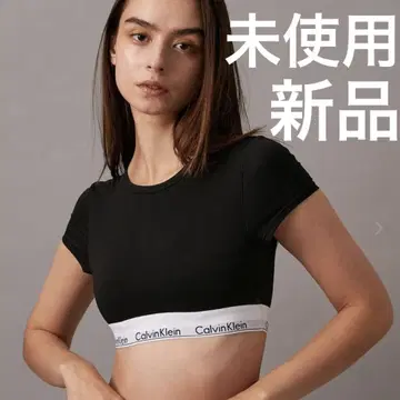 [캘빈클라인] Icon Cotton Modal 티셔츠 브라렛