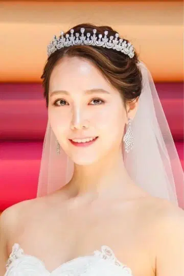 새상품급 지르코니아 티아라 DISMOI 디스모이 브라이덜 ZT-27