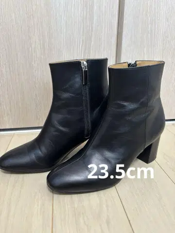 유나이티드 애로우즈 숏부츠 블랙 23.5cm