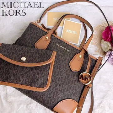 컨디션 최상 MICHAEL KORS 마이클코어스 토트백 가죽 파우치 포함