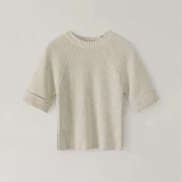 ohotoro Raglan Linen Knit beige