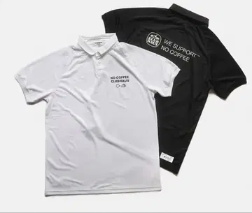 NO COFFEE x CLUBHAUS POLO SHIRT