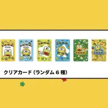 로프트 케로케로케로피 Pop Up Store in LOFT 클리어 카드