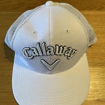Callaway 화이트 메쉬 캡