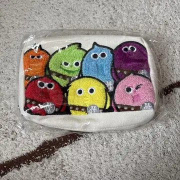 컬러풀 캐릭터 자수 파우치