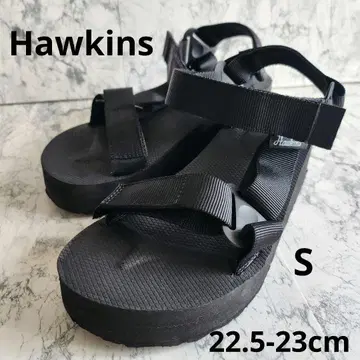 Hawkins 블랙 스포츠 샌들 스트랩 22.5-23cm
