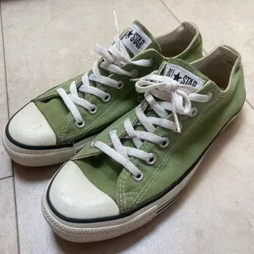 90s/USA 제작/ALL STAR/피스타치오 그린 26.5cm/캔버스