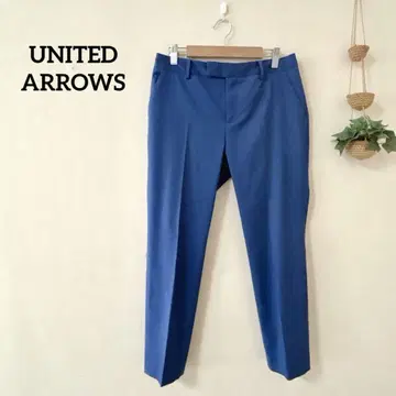 유나이티드 애로우즈 UNITED ARROWS 슬랙스 블루