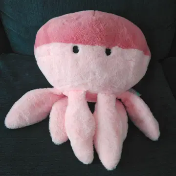 [미사용 새상품] 핑크색 해파리 봉제 인형