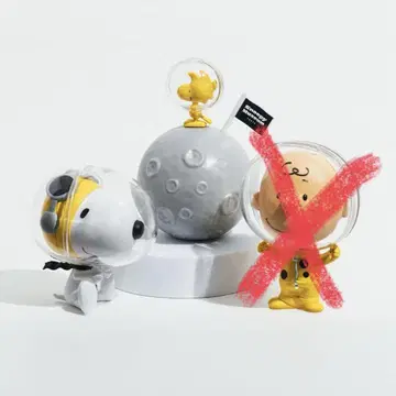 snoopy 스누피 뮤지엄 캡슐 피규어 아스트로노츠 2종