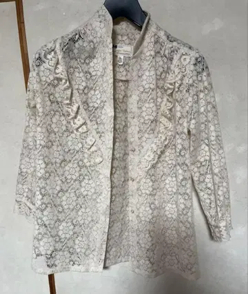 vintage 레이스 블라우스 Carefree Fashions