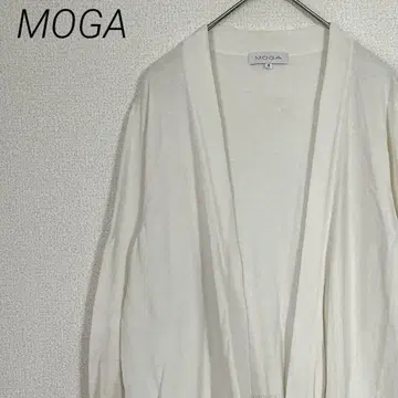 MOGA 가디건 긴팔 메쉬 심플 겉옷, 깔끔한 면 100%