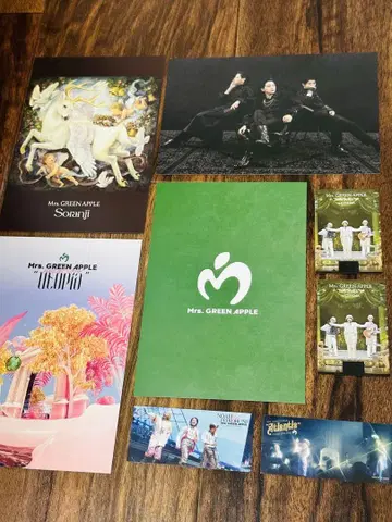 Mrs. GREEN APPLE 엽서 스티커