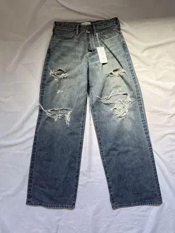 SUGARHILL DAMAGED MODERN DENIM PANTS 32
