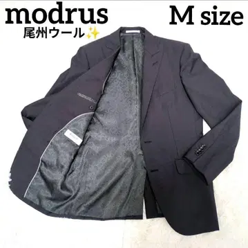 안감 페이즐리 Modrus 비슈 울 테일러드 자켓 2버튼