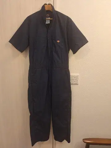 Dickies 반팔 작업복 사이즈 M 컬러 네이비
