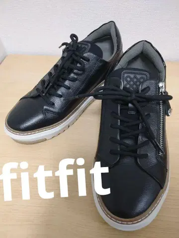 fitfit 핏핏 아웃 스티치 비쥬 가죽 스니커즈 24cm