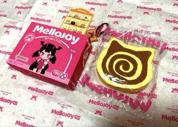 mellojoy 스퀴즈 냥코 고양이 토스트 초코 그라데이션 고양이