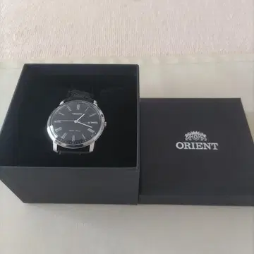 ORIENT 아날로그 손목시계 블랙
