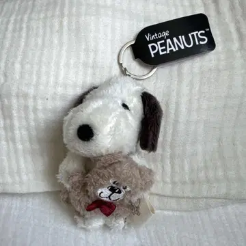 PEANUT 스누피 봉제 인형 키링